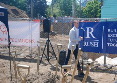 Acer House Groundbreaking event