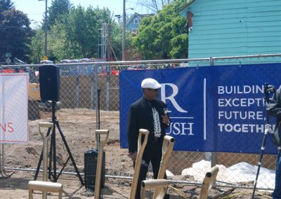 Acer House Groundbreaking event