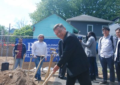 Acer House Groundbreaking event