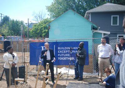 Acer House Groundbreaking event