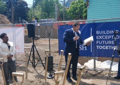 Acer House Groundbreaking event